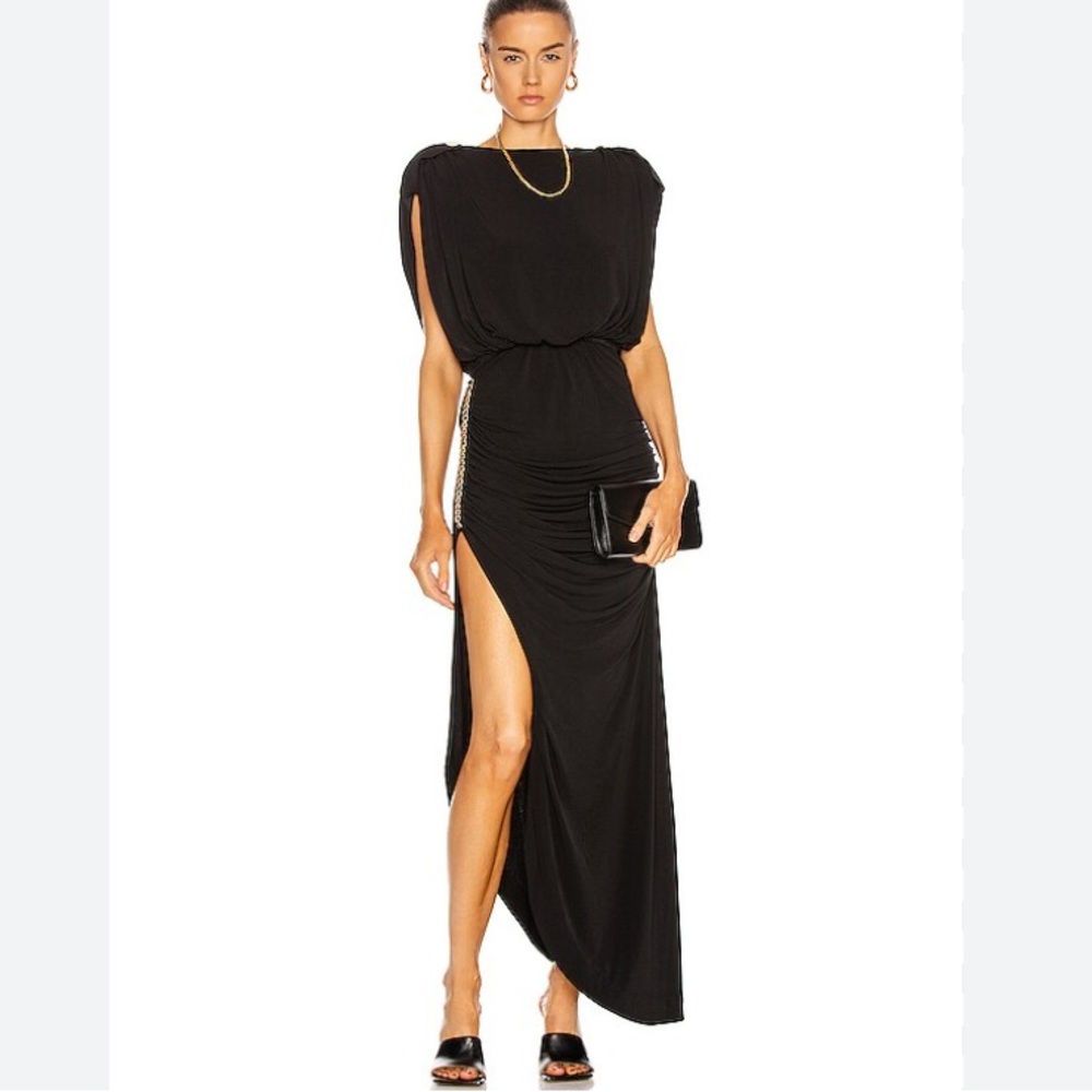 Retrofete Florence Draped Long Dress